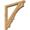 Ekena Millwork Balboa Craftsman Rough Sawn Bracket, Western Red Cedar, 4"W x 48"D x 48"H BKT04X48X48BOA04RWR - alternate 1